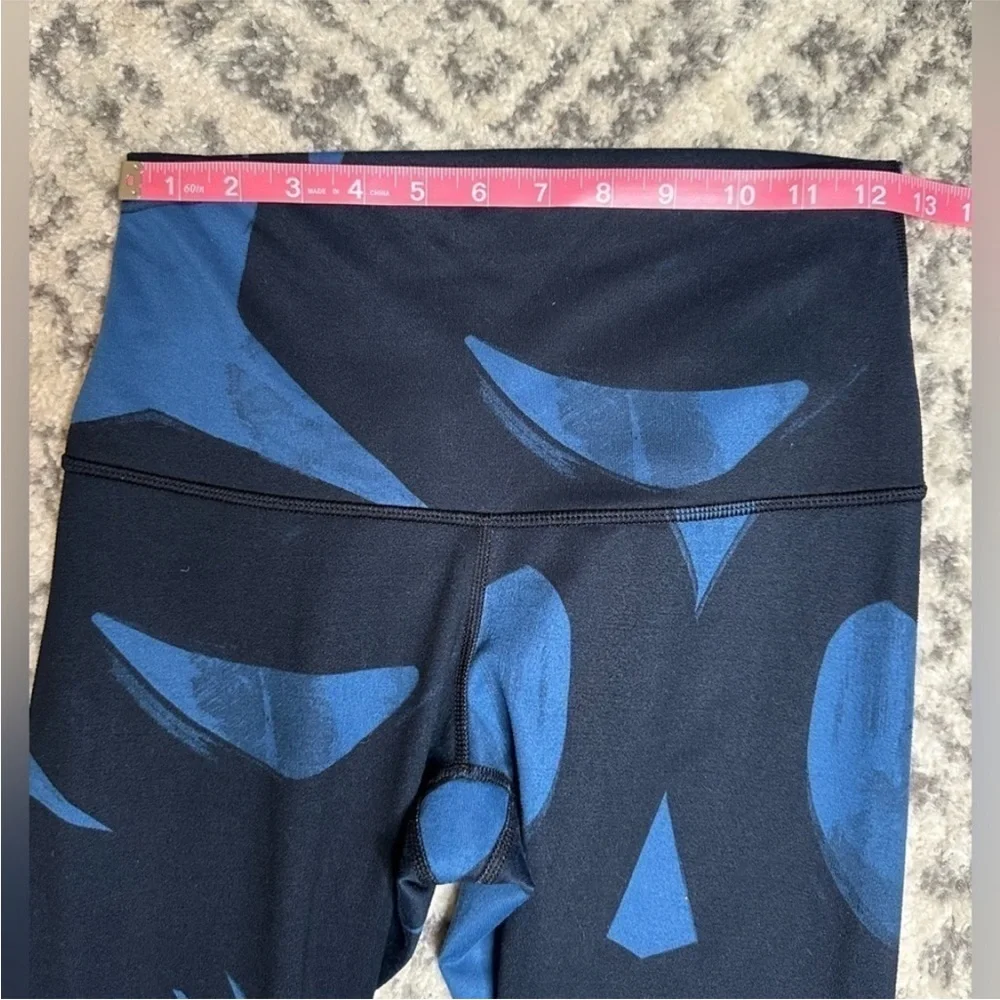 Lululemon Wunder Under Pant *Full-On Luon Back Spin‎ Stroke Poseidon Black